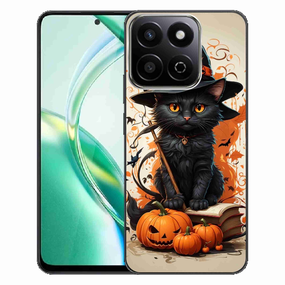 Gelový kryt mmCase na Honor 200 Smart 5G - kocour čaroděj