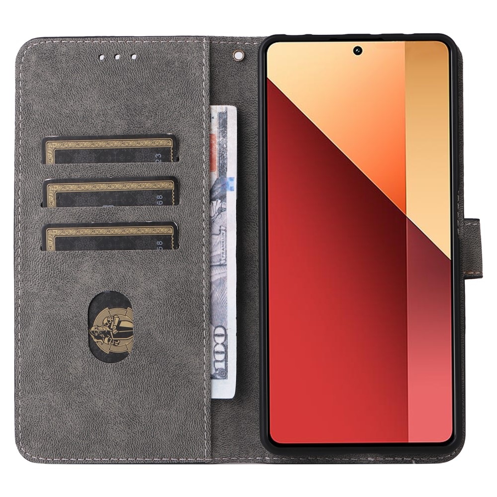 RFID knížkové pouzdro na Xiaomi Redmi Note 14S/Note 13 Pro 4G/Poco M6 Pro - zelené