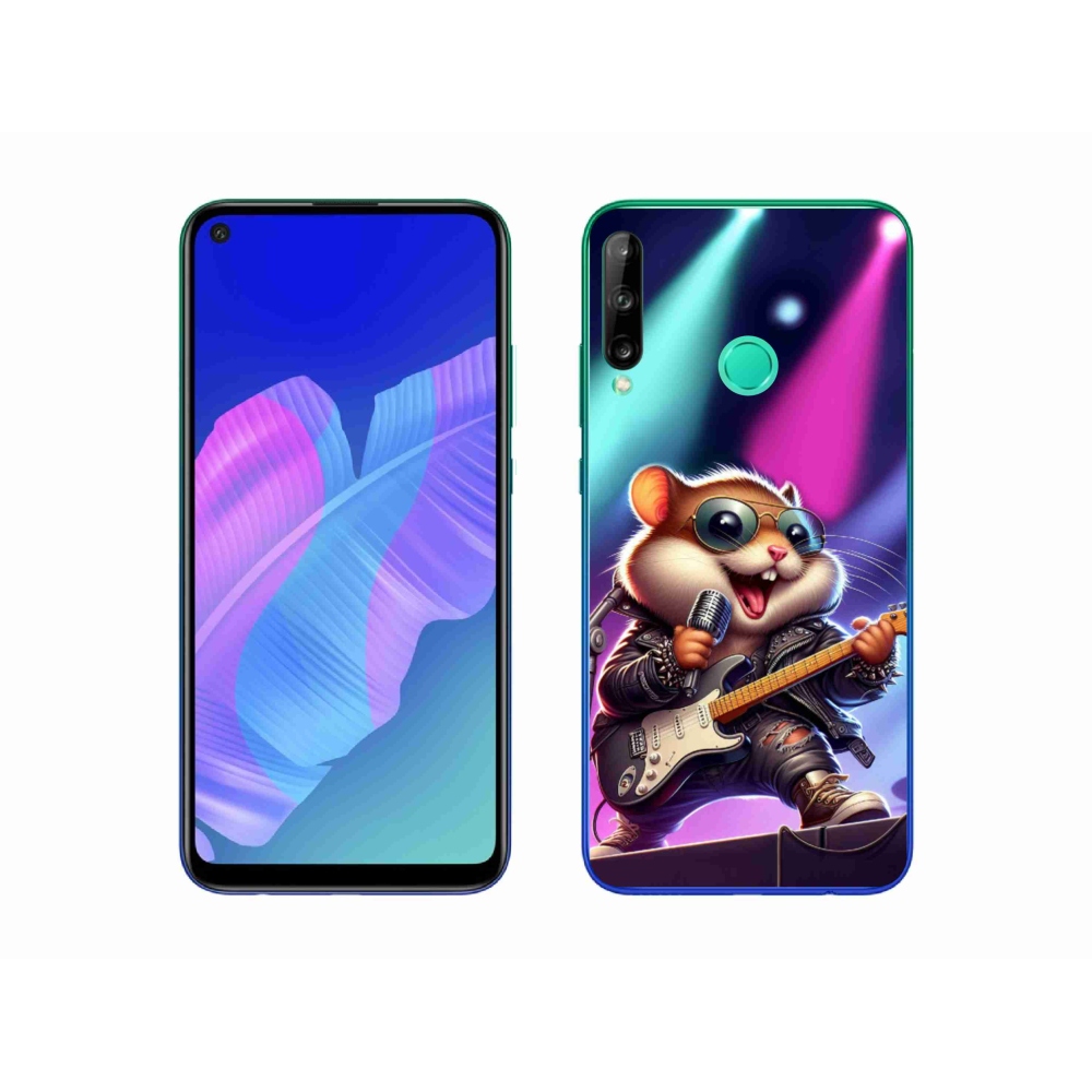 Gelový kryt mmCase na Huawei P40 Lite E - křeček rocker