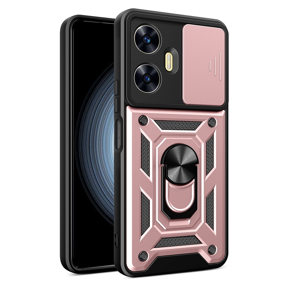 Slide odolný kryt na Realme C55 - růžovozlatý