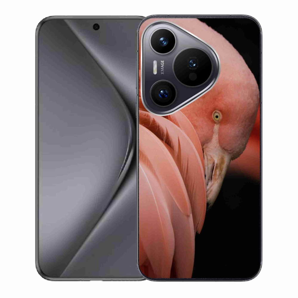 Gelový kryt mmCase na Huawei Pura 70 - plameňák 3