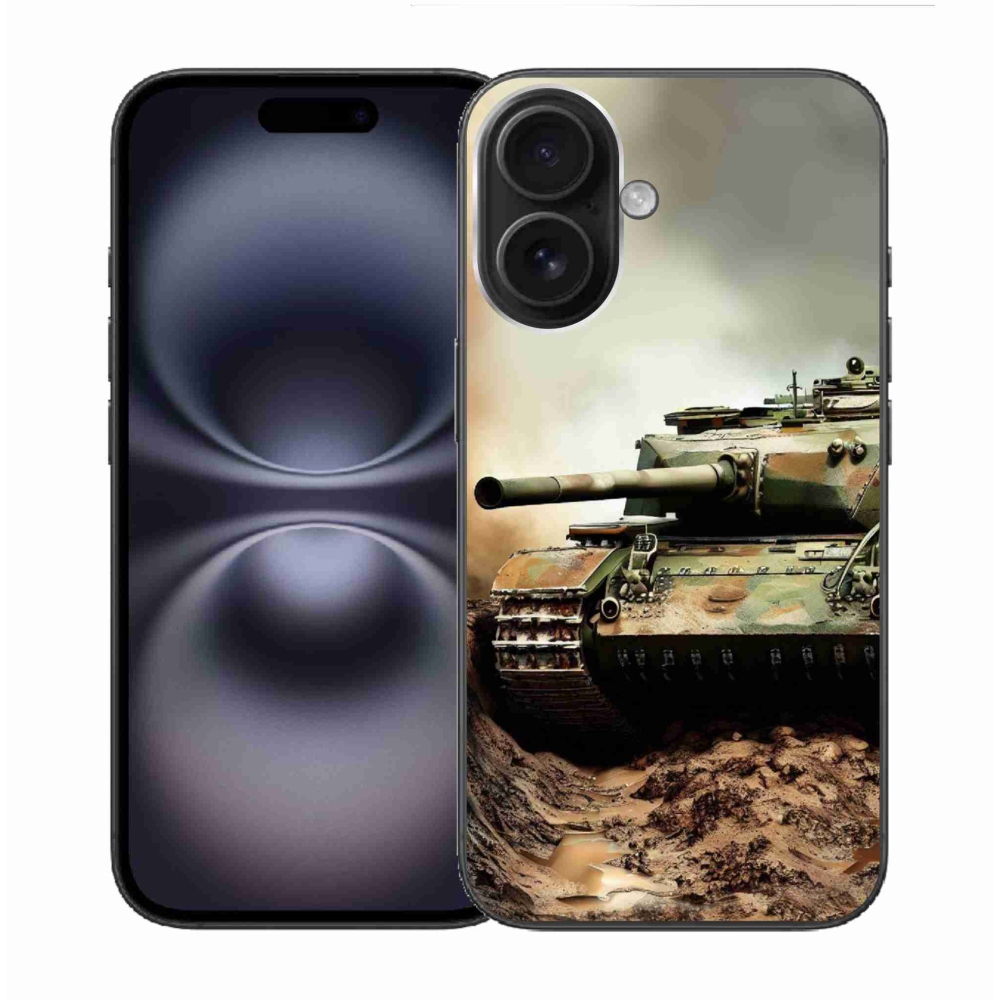 Gelový kryt mmCase na iPhone 16 - tank