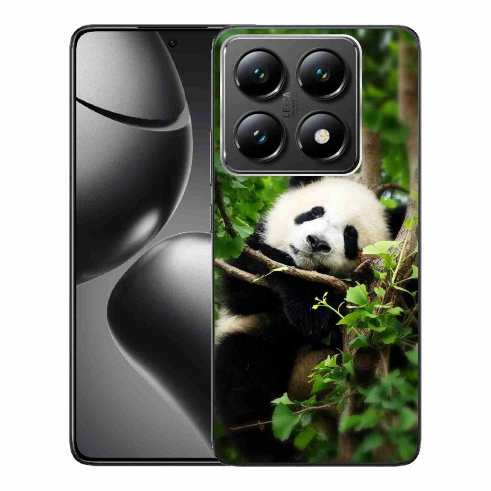 Gelový kryt mmCase na Xiaomi 14T Pro - panda