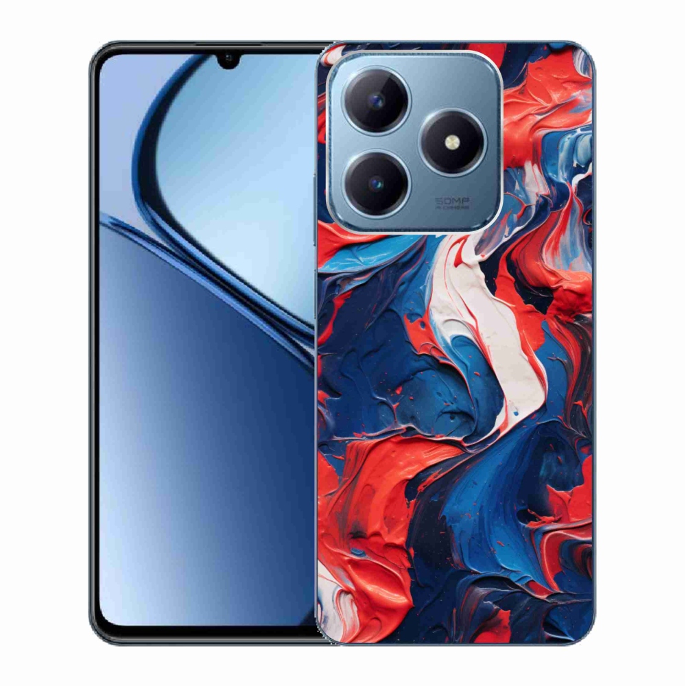 Gelový kryt mmCase na Realme C63 - abstraktní motiv 7