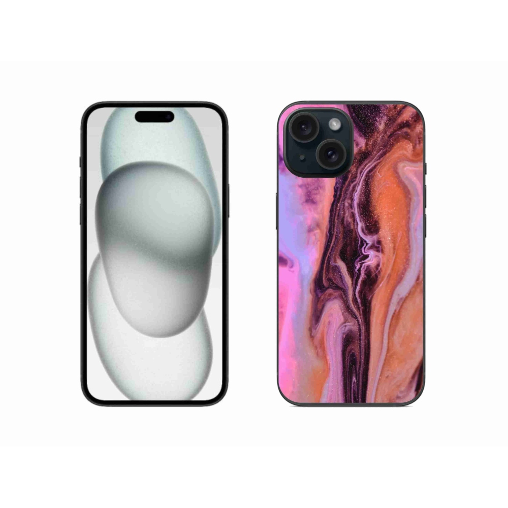 Gelový kryt mmCase na iPhone 15 - abstrakt 26