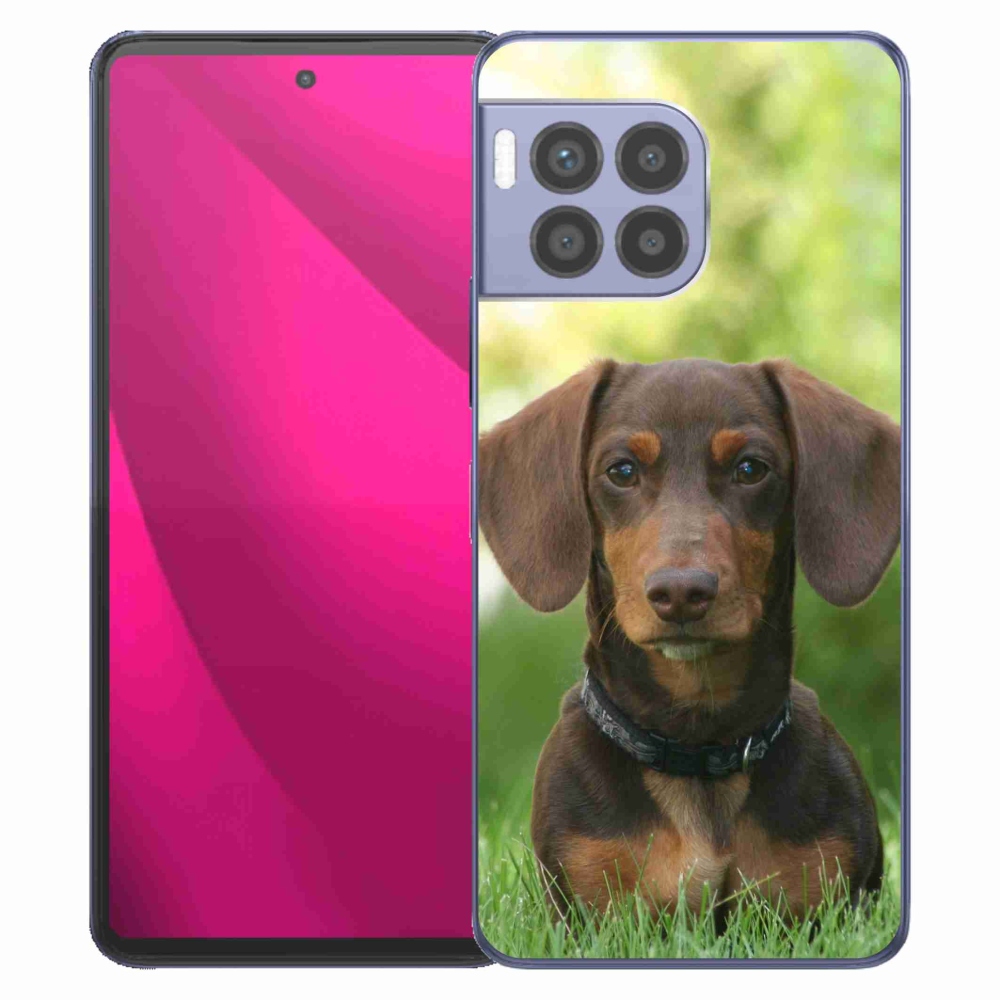 Gelový kryt mmCase na T-Mobile T Phone 2 Pro - hnědý jezevčík