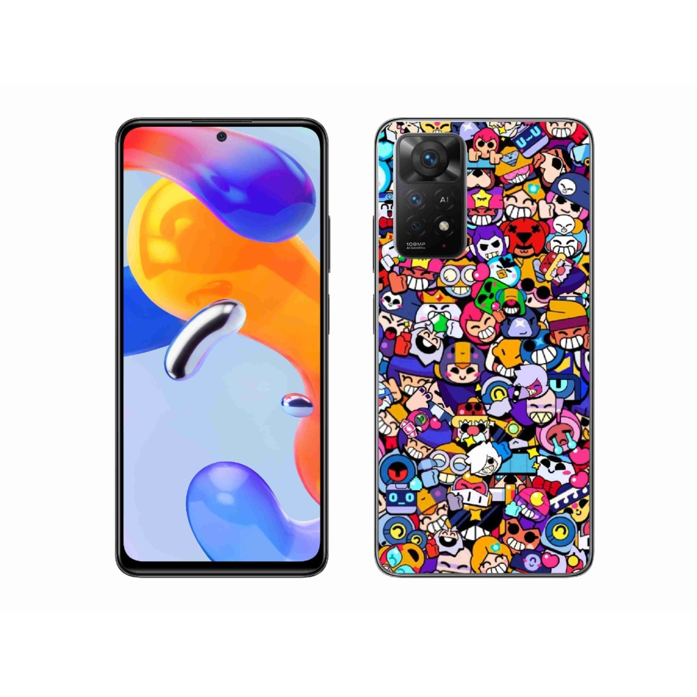 Gelový kryt mmCase na Xiaomi Redmi Note 11 Pro 4G/5G - brawl stars 2