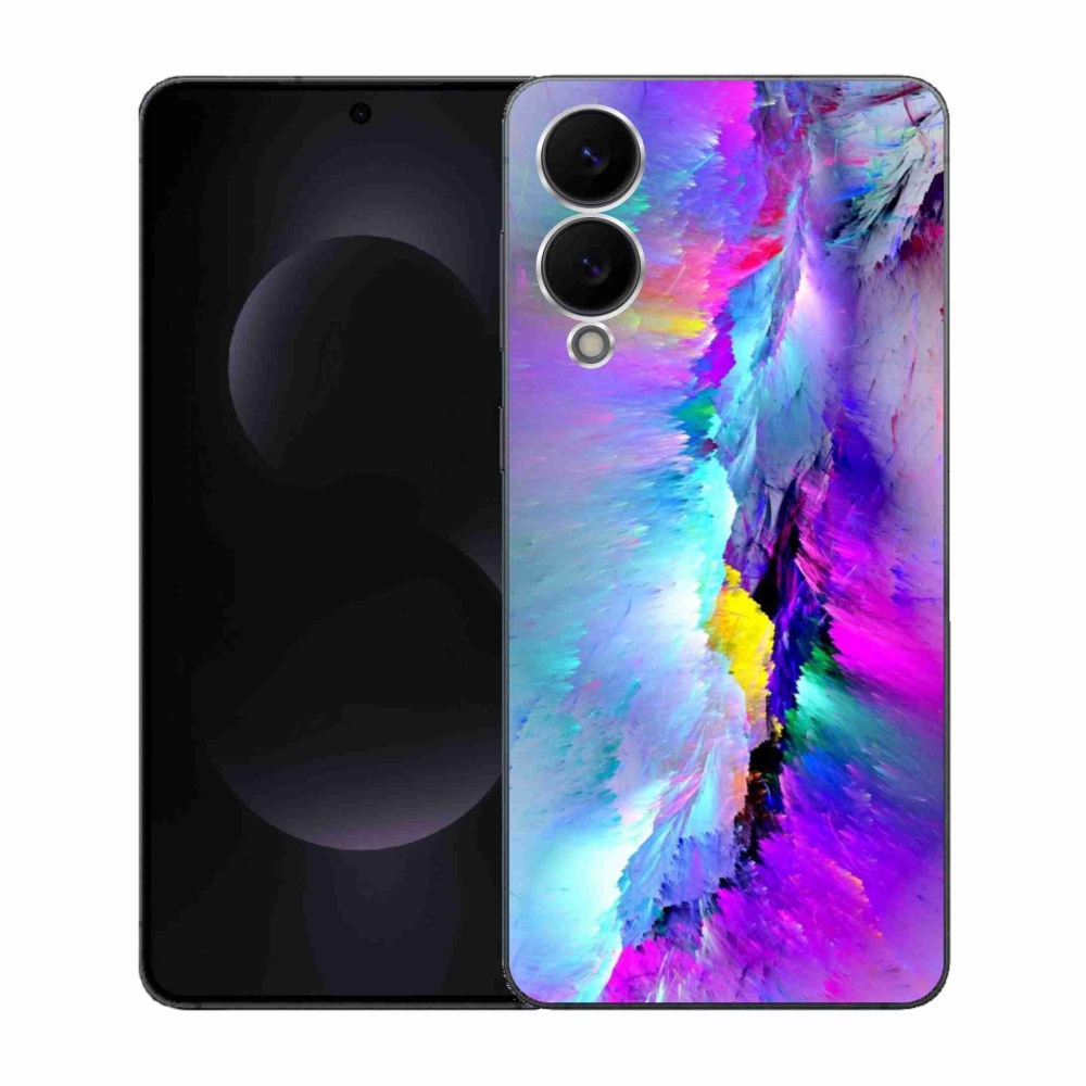 Gelový kryt mmCase na Samsung Galaxy S25 Edge - abstrakt