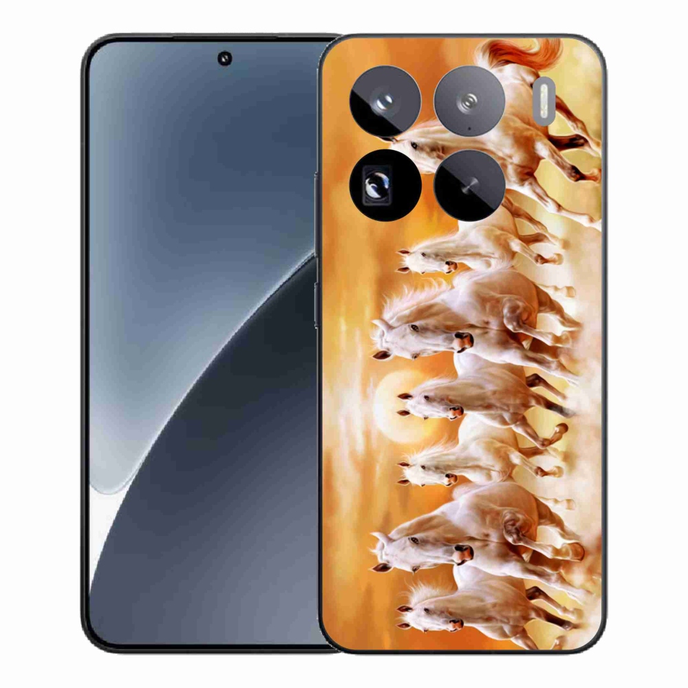 Gelový kryt mmCase na Xiaomi 15 Pro - koně 2