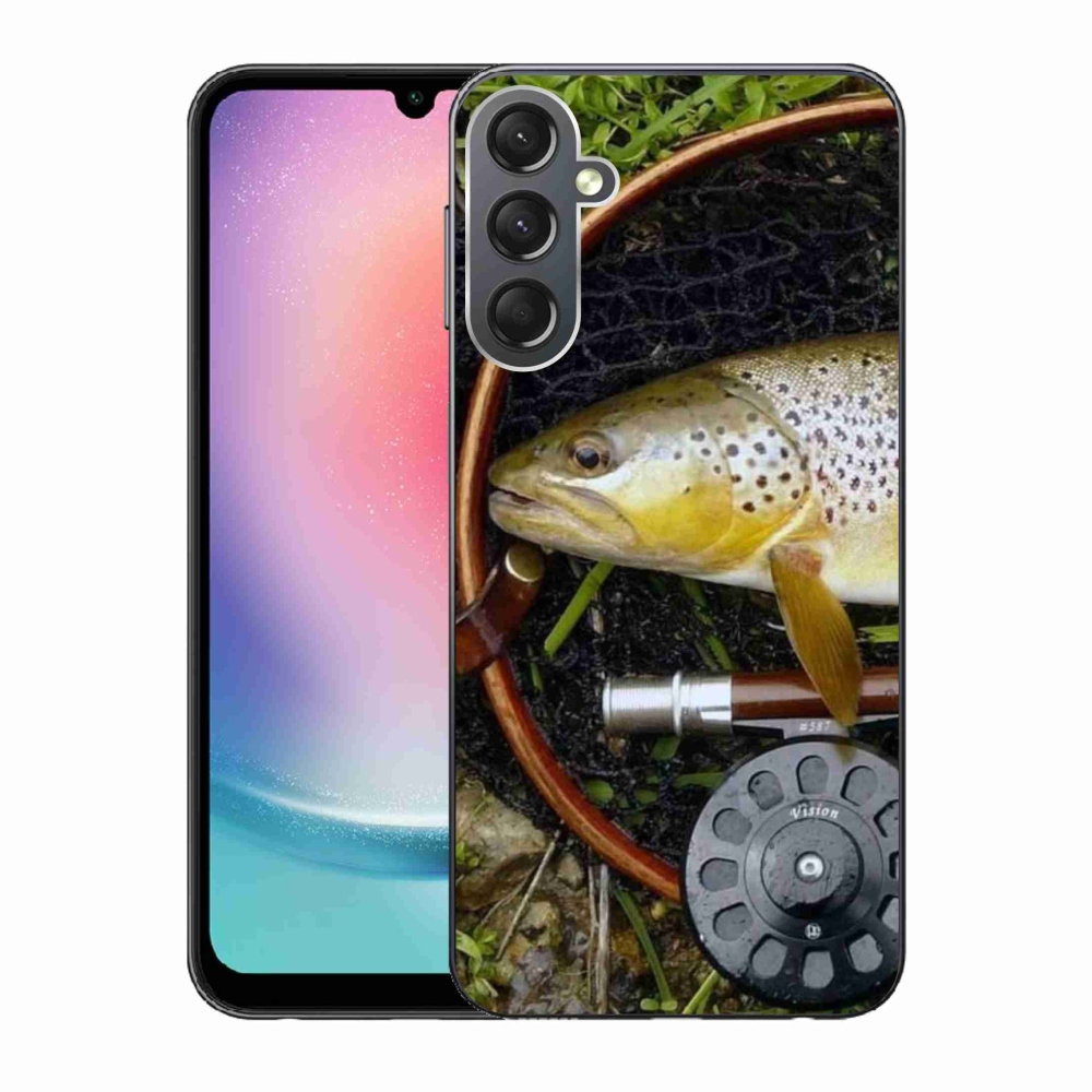 Gelový obal mmCase na Samsung Galaxy A24 - pstruh 2