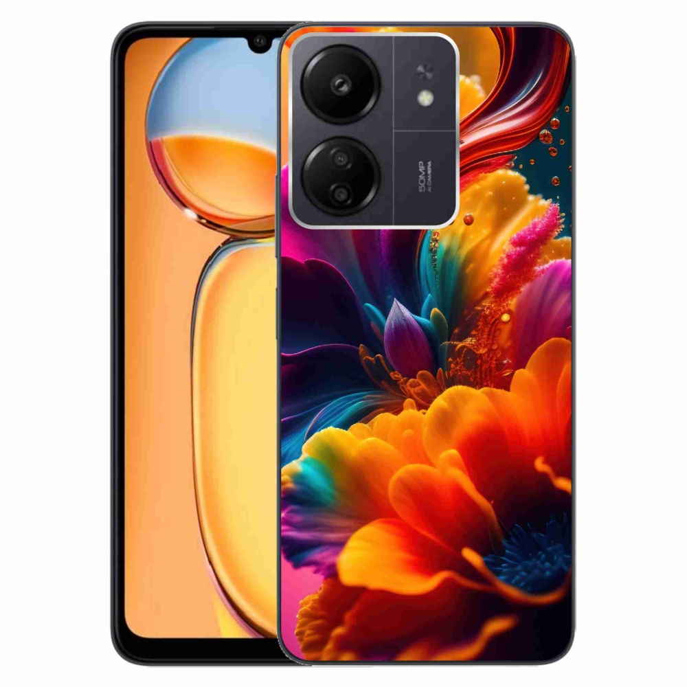 Gelový kryt mmCase na Xiaomi Poco C65/Redmi 13C - abstraktní motiv 2
