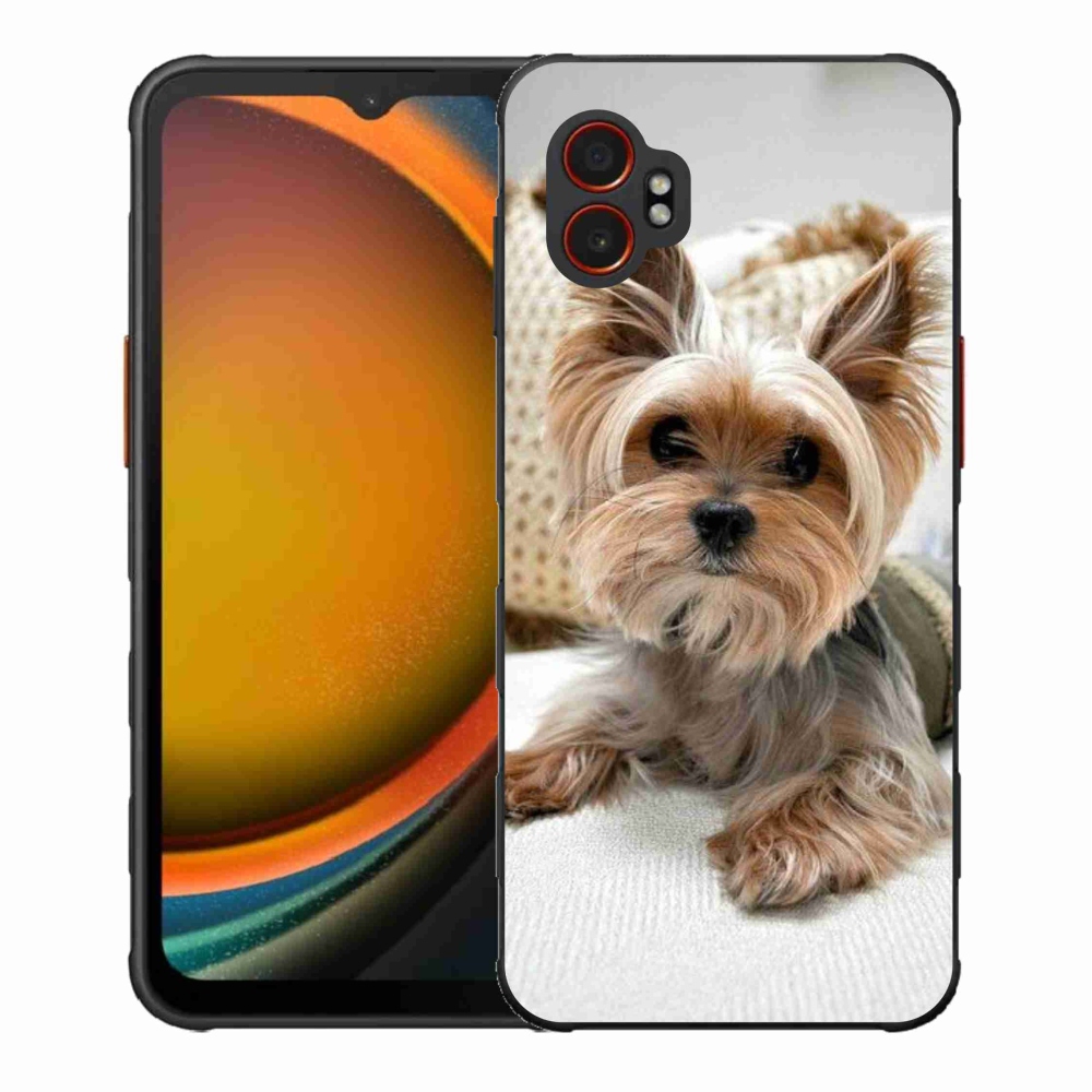 Gelový kryt mmCase na Samsung Galaxy Xcover 7 Pro - jorkšír 5