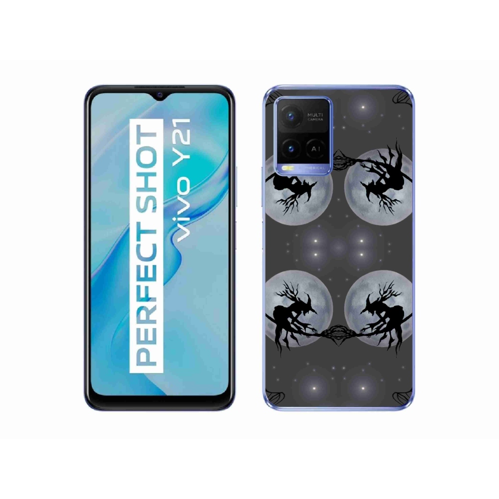 Gelový kryt mmCase na Vivo Y21/Y21s/Y33s - abstraktní motiv 3