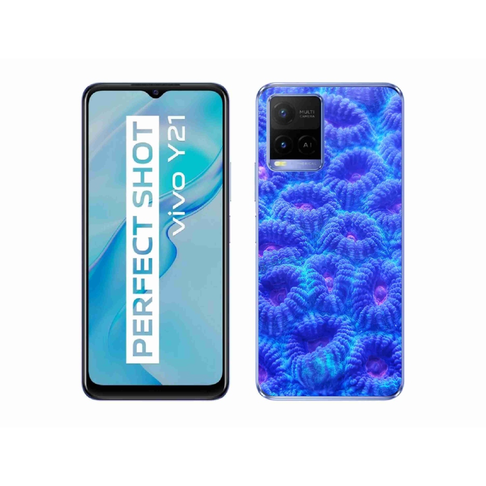 Gelový kryt mmCase na Vivo Y21/Y21s/Y33s - abstraktní motiv 17