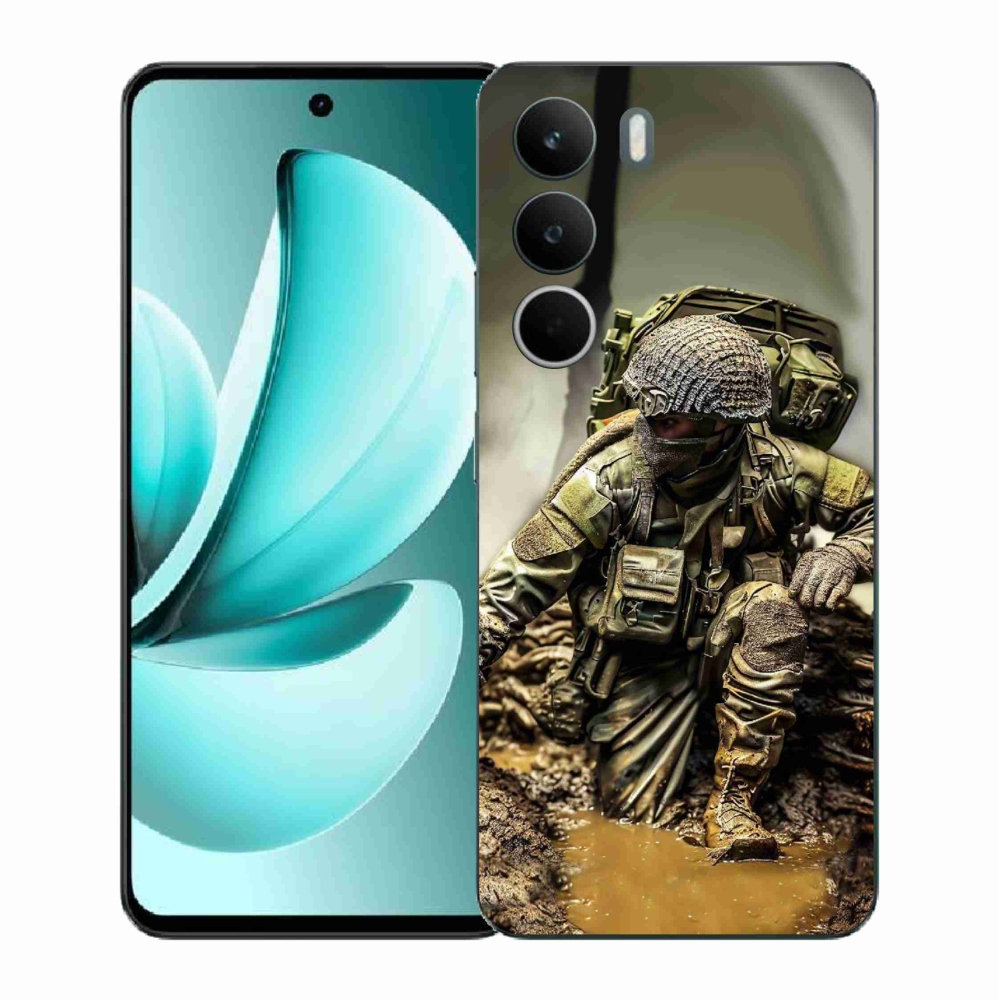 Gelový kryt mmCase na Realme C71 - voják