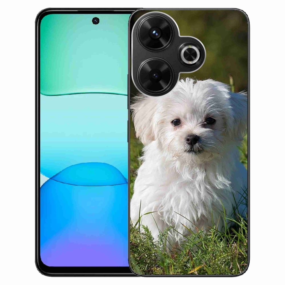 Gelový obal mmCase na Xiaomi Redmi 13 4G/Poco M6 4G - bišonek