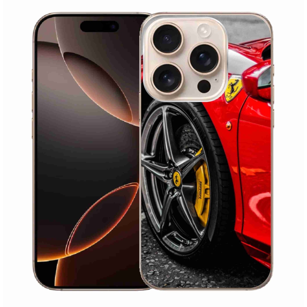 Gelový kryt mmCase na iPhone 16 Pro Max - auto 1