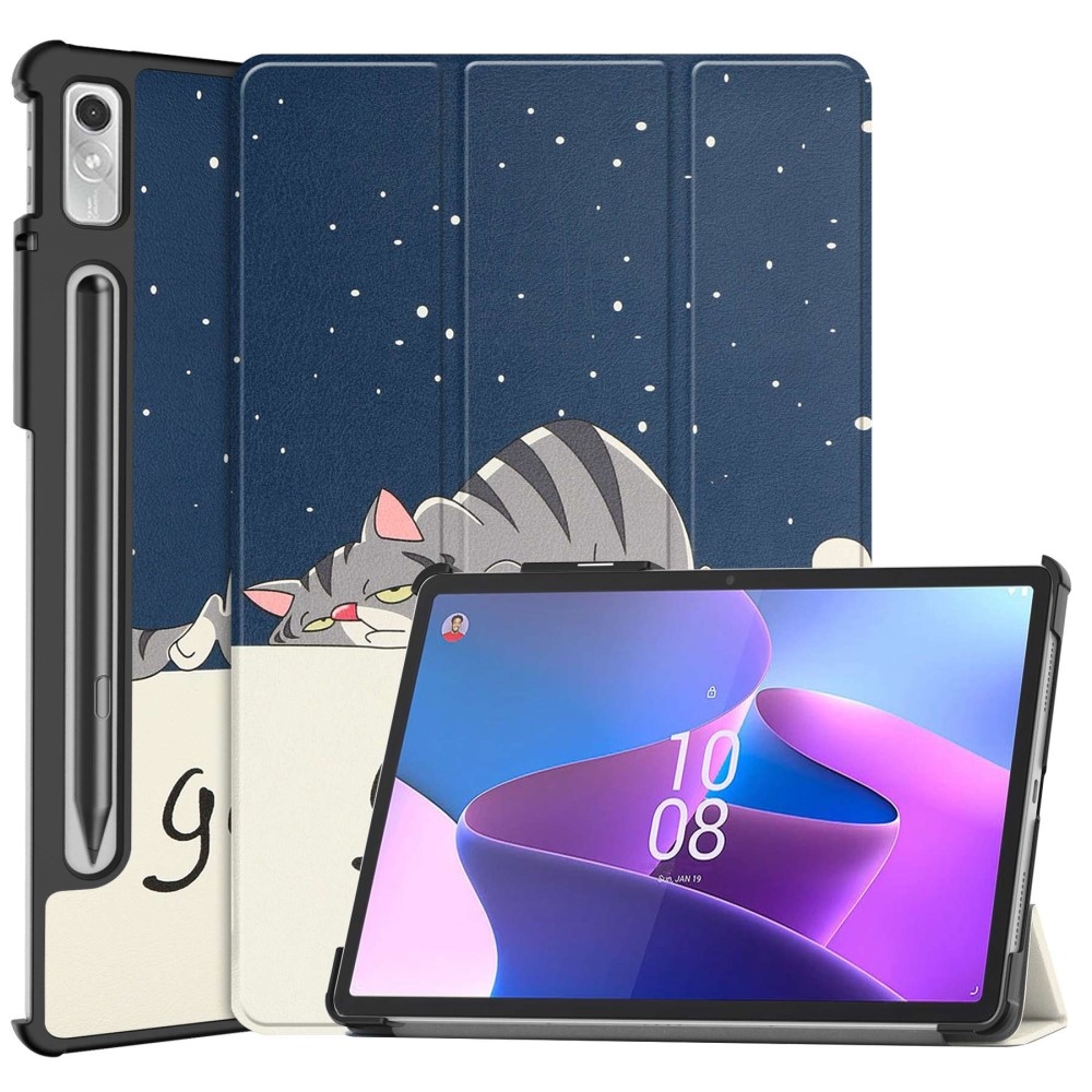Print chytré zavírací pouzdro na Lenovo Tab P11 Pro (2.Gen) - kočka