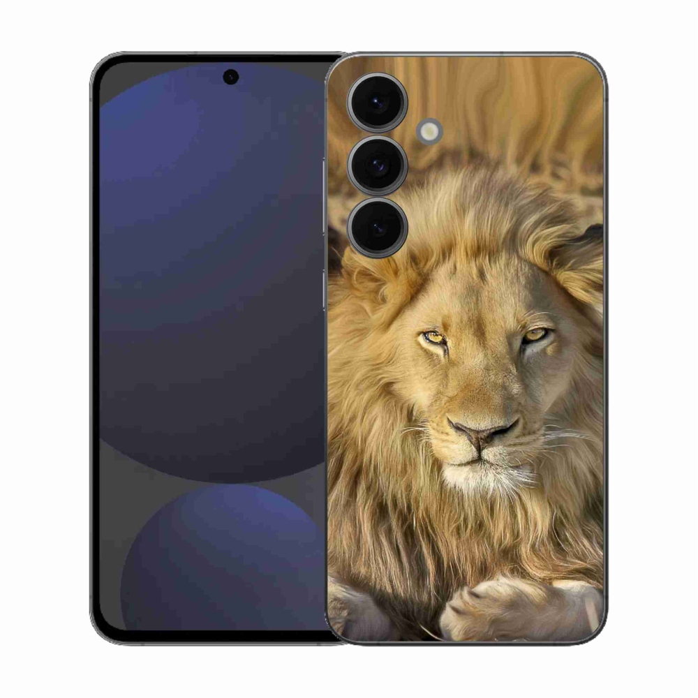 Gelový kryt mmCase na Samsung Galaxy S25 FE - lev 2