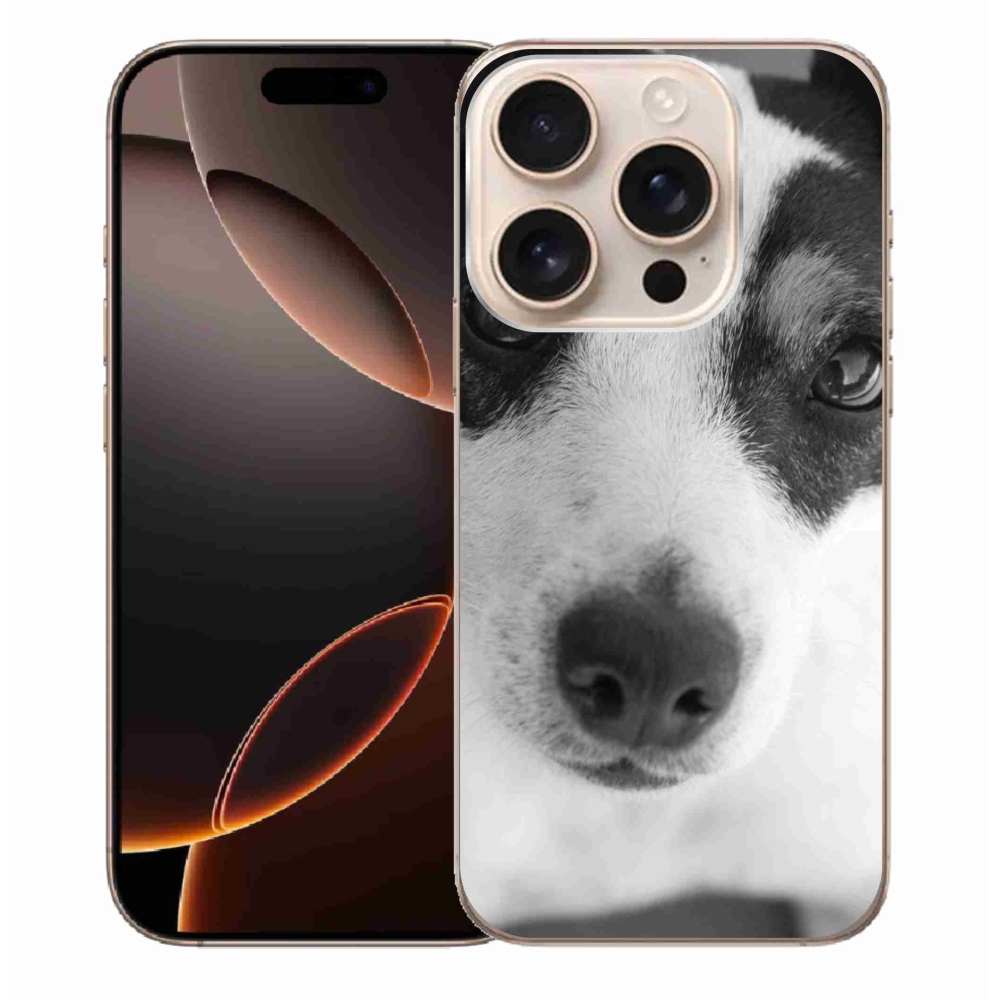 Gelový kryt mmCase na iPhone 16 Pro Max - pes