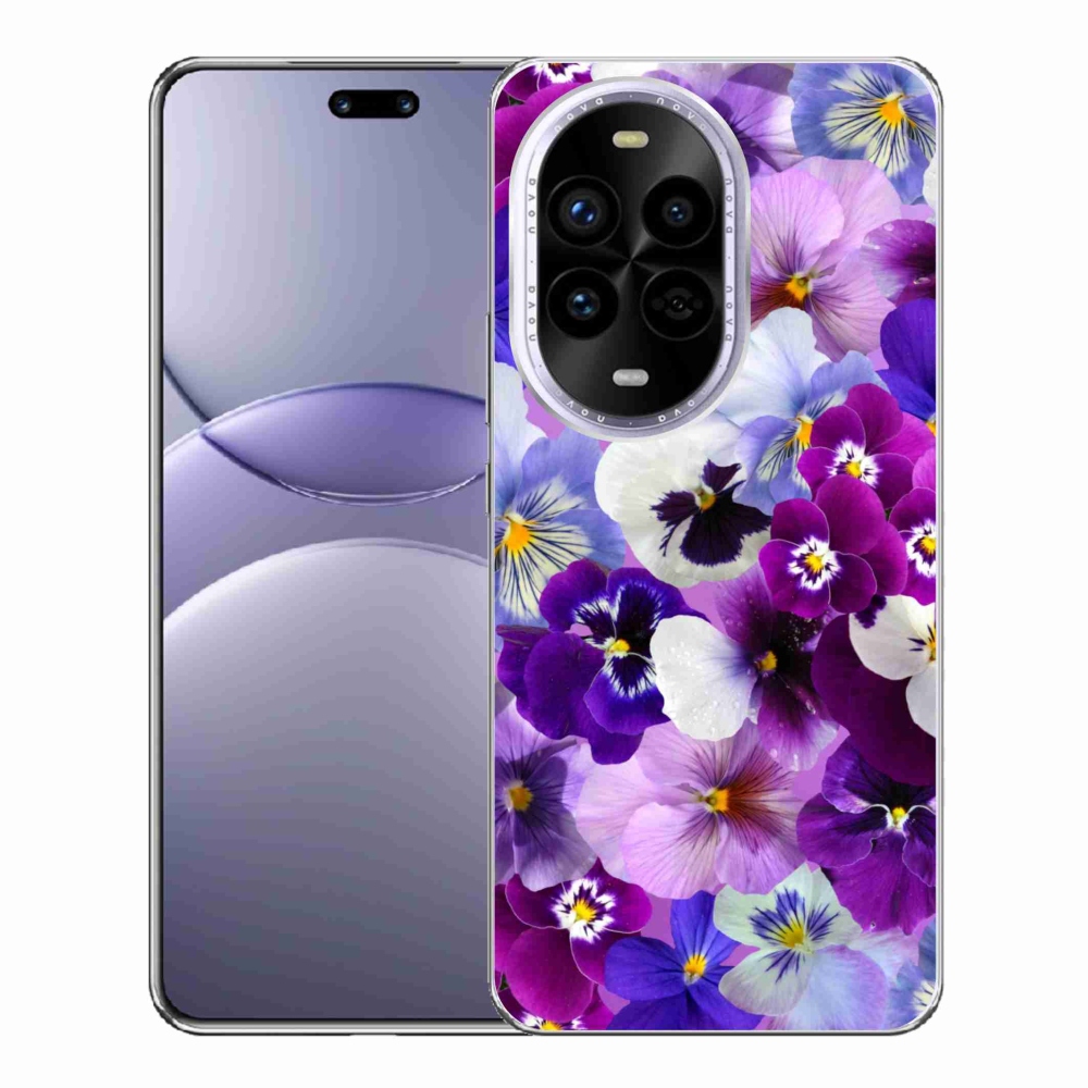 Gelový kryt mmCase na Huawei Nova 13 Pro 5G - květiny 9