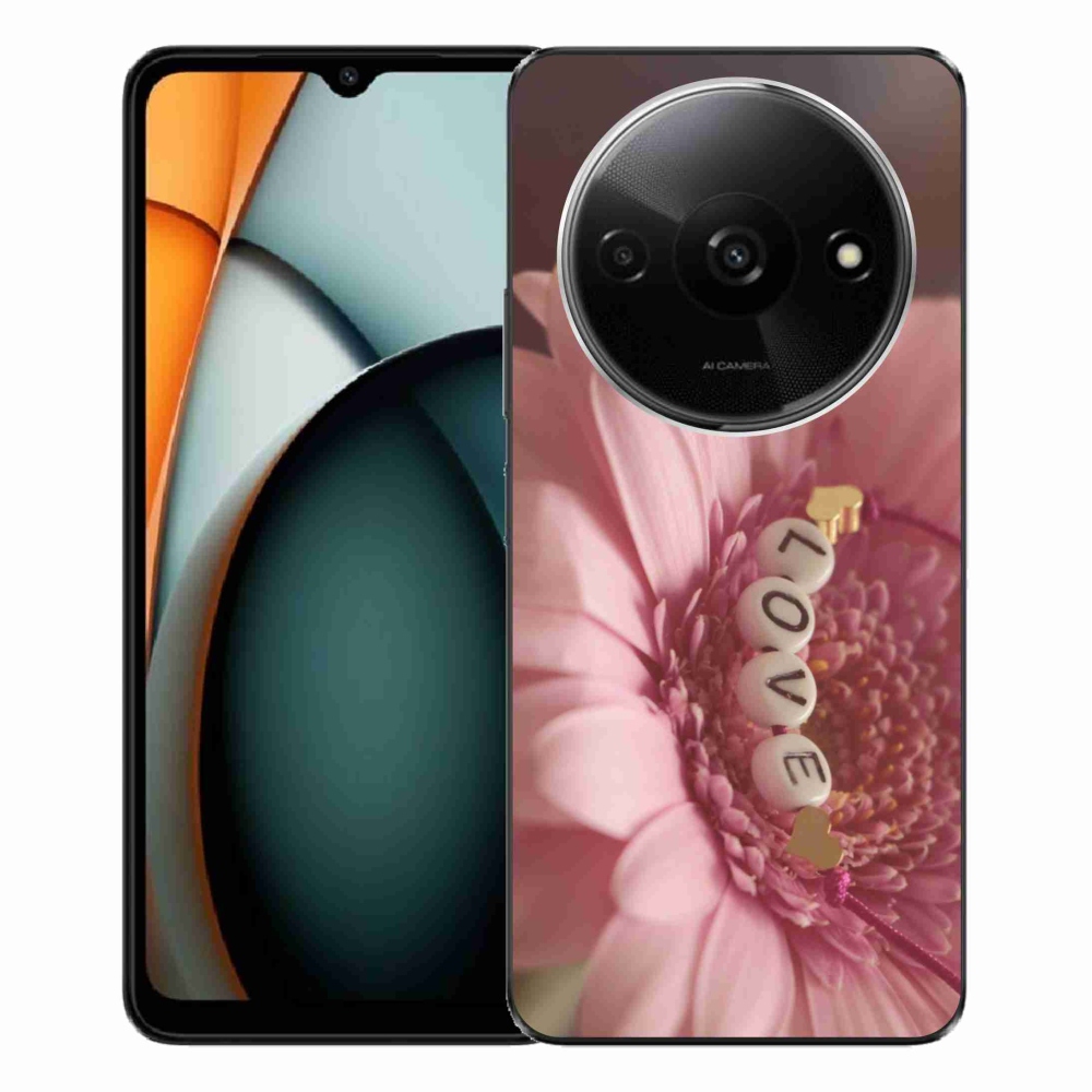 Gelový kryt mmCase na Xiaomi Redmi A3 - přívěsek love
