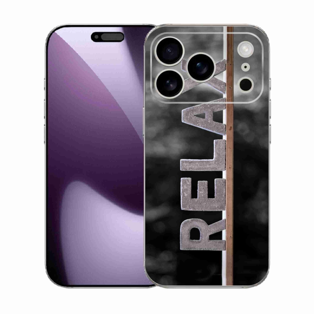 Gelový kryt mmCase na iPhone 17 Pro - relax 1