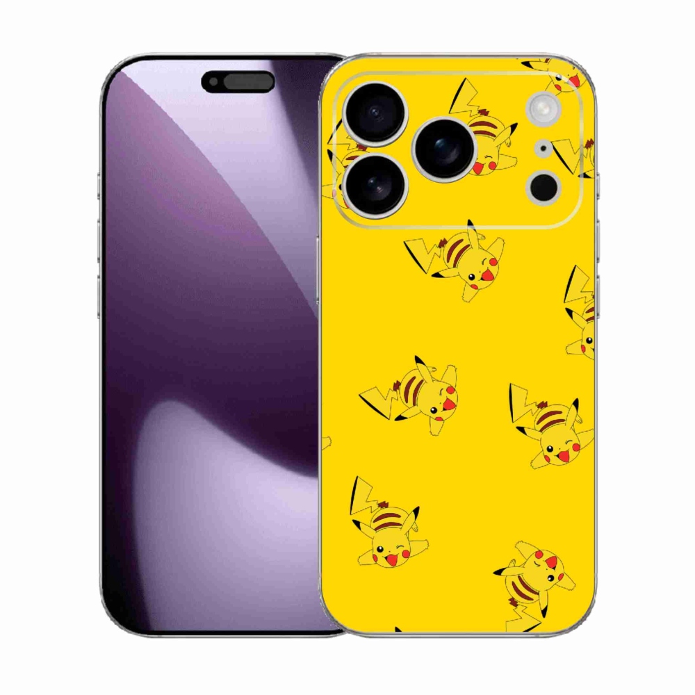 Gelový kryt mmCase na iPhone 17 Pro - pikachu