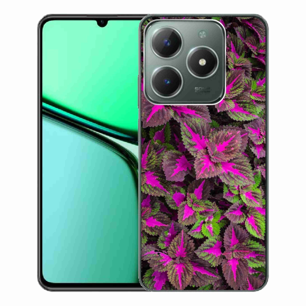 Gelový kryt mmCase na Realme C61 - květiny 10