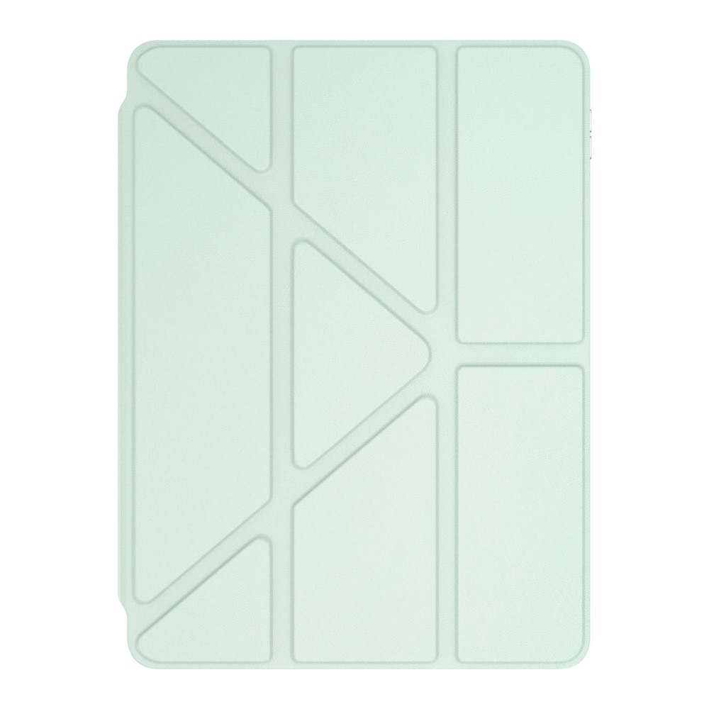 Origami chytré polohovací pouzdro na tablet Xiaomi Pad 7/7 Pro - světlezelené