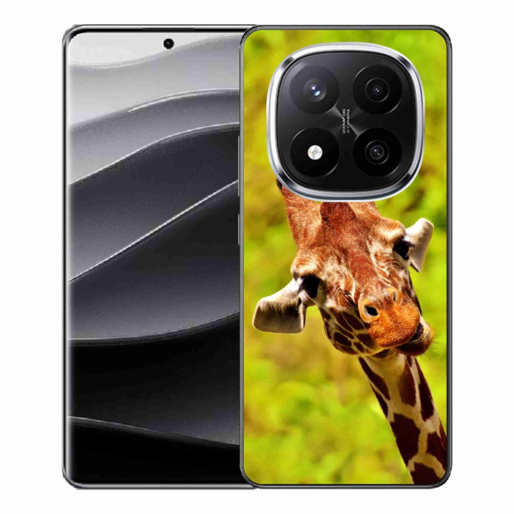 Gelový kryt mmCase na Xiaomi Redmi Note 14 Pro+ 5G - žirafa