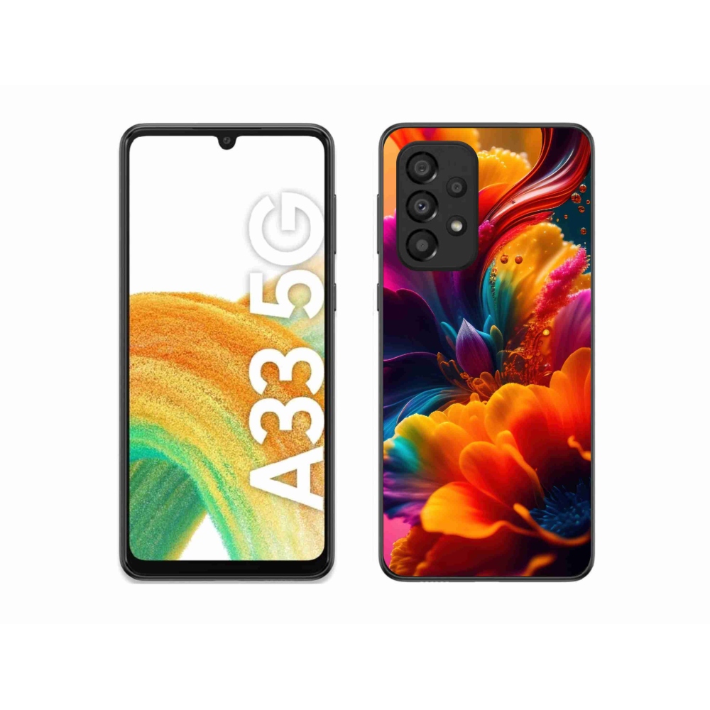 Gelový kryt mmCase na Samsung Galaxy A33 5G - abstraktní motiv 2