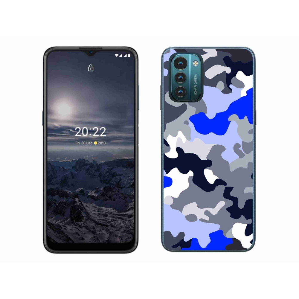Gelový kryt mmCase na Nokia G11/G21 - maskáčový vzor 8
