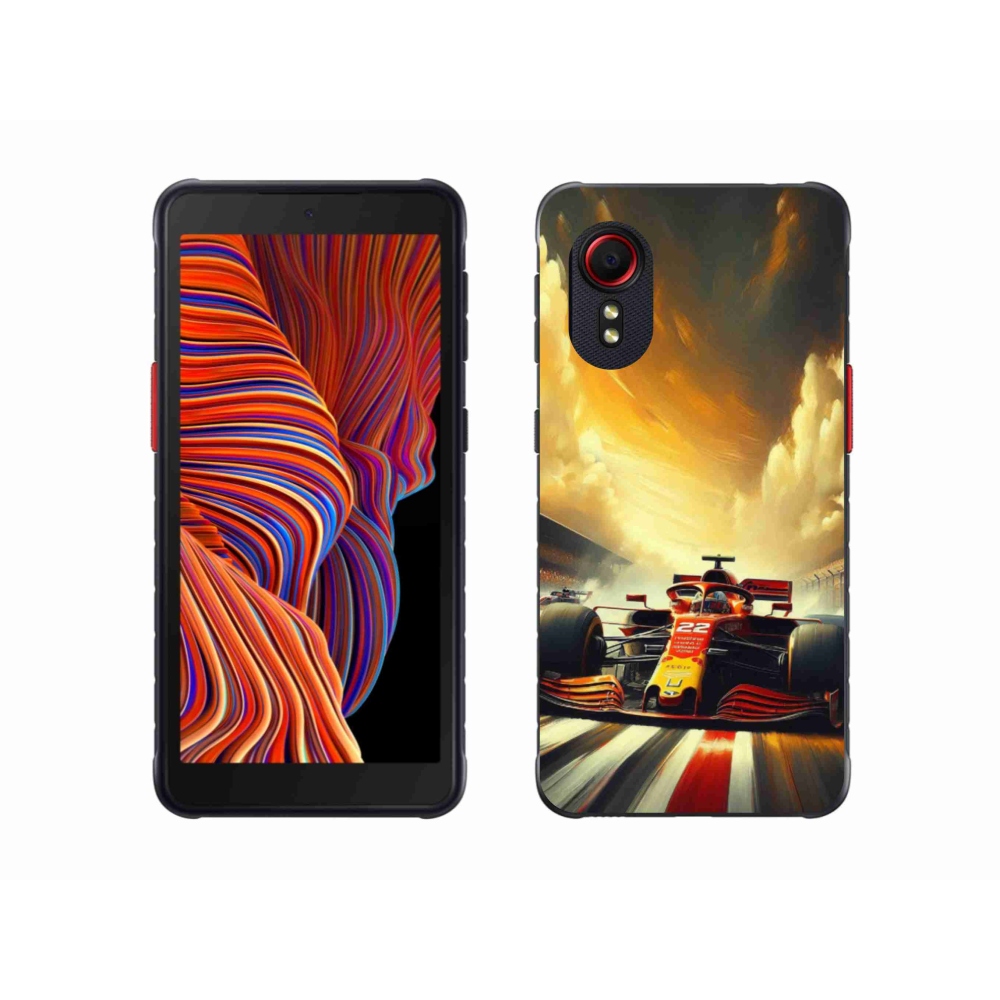 Gelový kryt mmCase na Samsung Galaxy Xcover 5 - formule 2