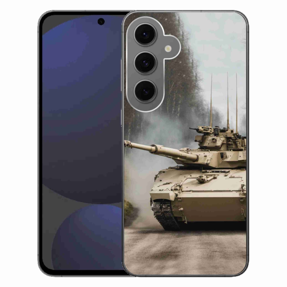 Gelový kryt mmCase na Samsung Galaxy S24 FE - tank 1