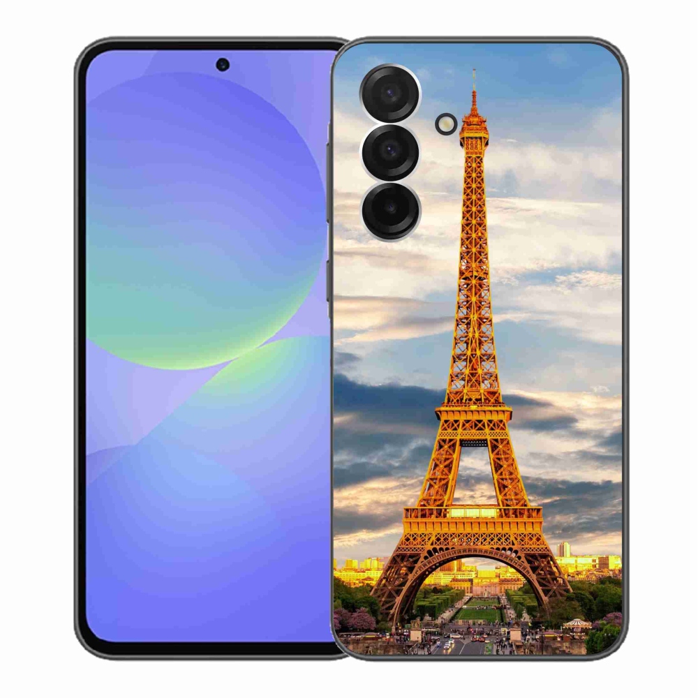 Gelový kryt mmCase na Samsung Galaxy A36 5G - eiffelova věž 3