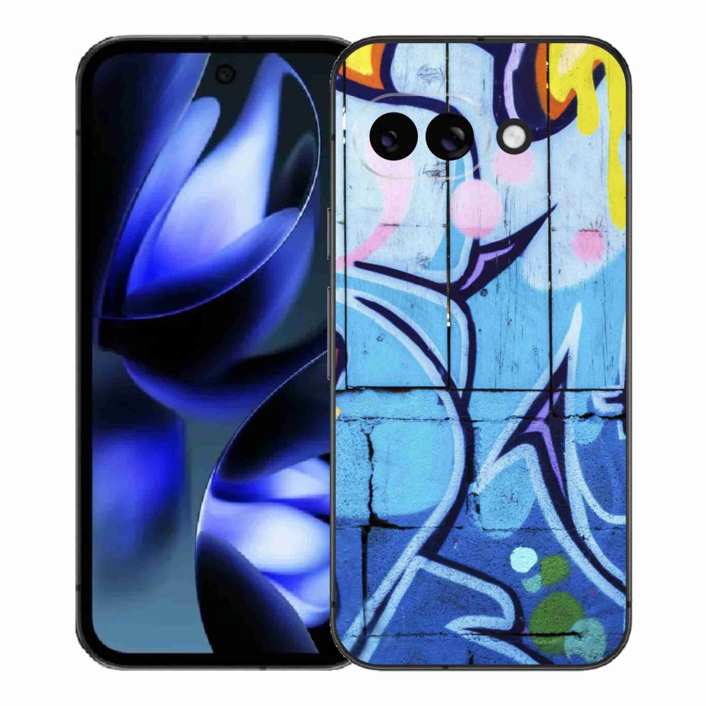Gelový kryt mmCase na Google Pixel 9a - graffiti