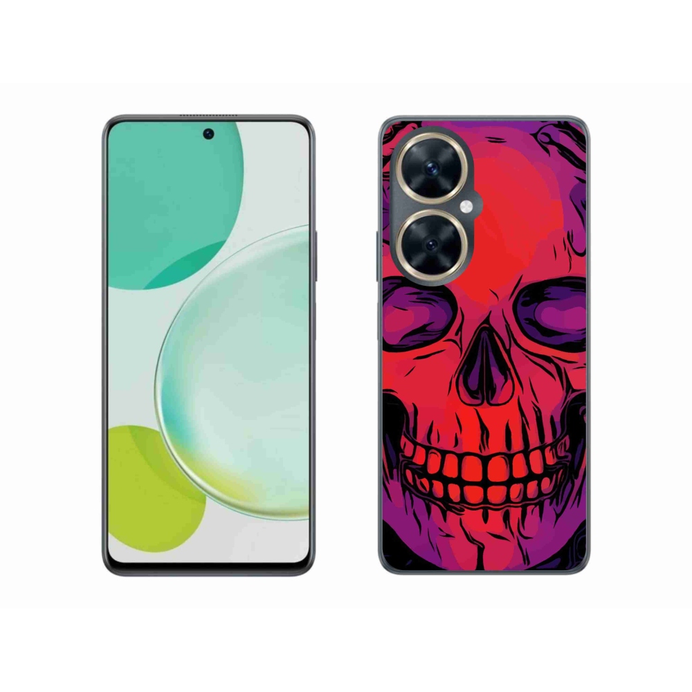 Gelový obal mmCase na Huawei Nova 11i - lebka