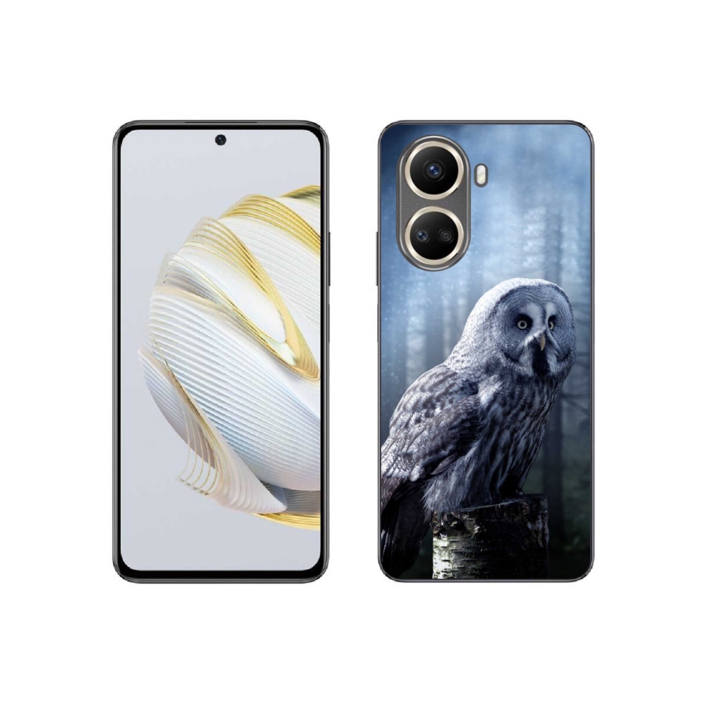 Gelový kryt mmCase na Huawei Nova 10 SE - sova
