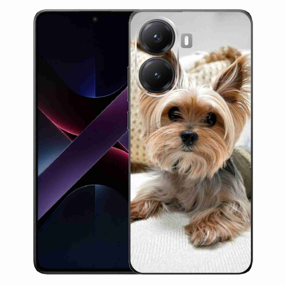 Gelový kryt mmCase na Xiaomi Poco X7 Pro 5G - jorkšír 5