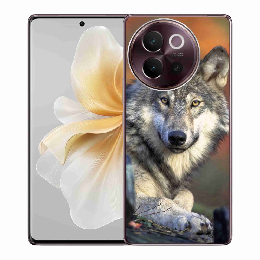 Gelový obal mmCase na Vivo V40 Lite 5G - vlk