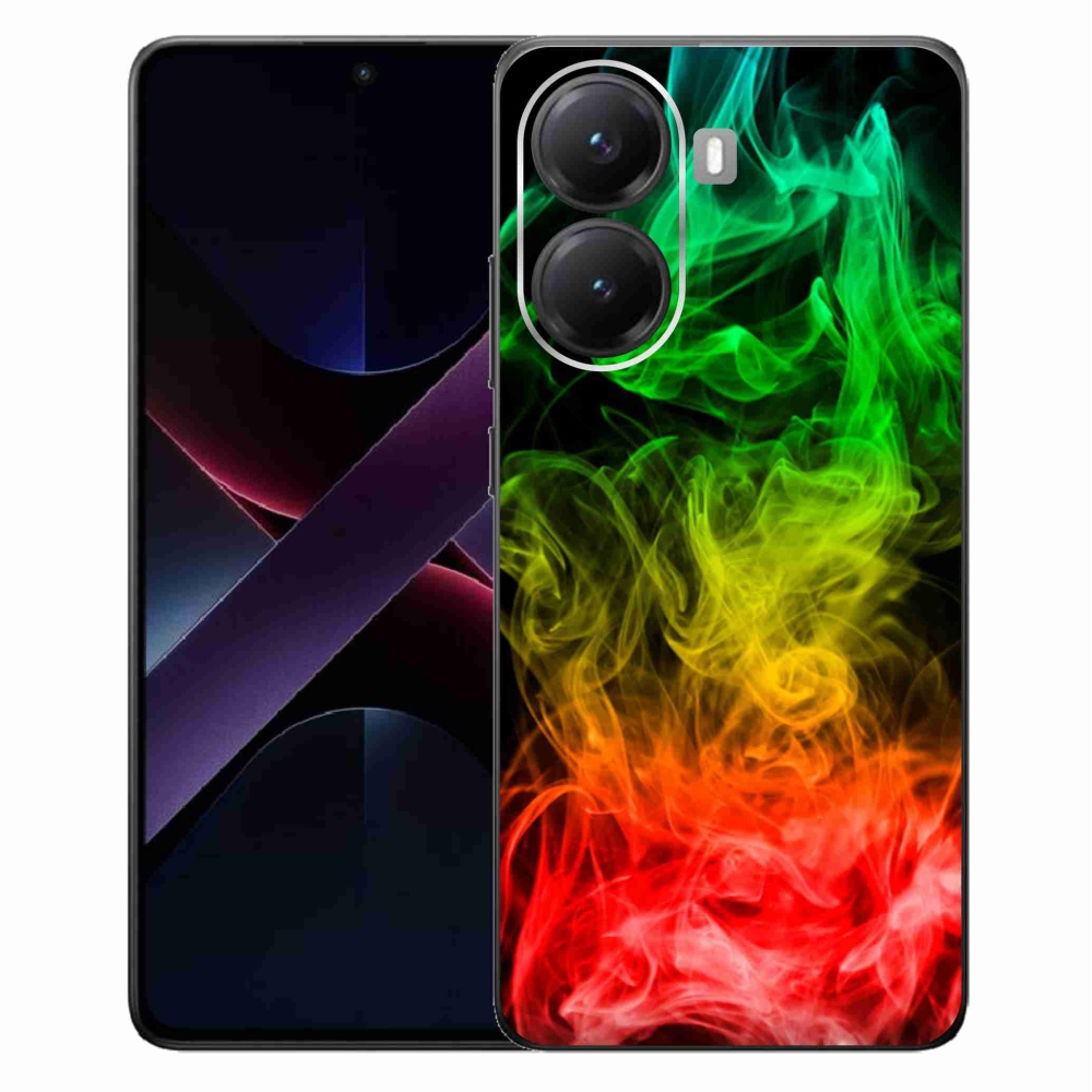 Gelový kryt mmCase na Xiaomi Poco X7 Pro 5G - abstraktní vzor 7