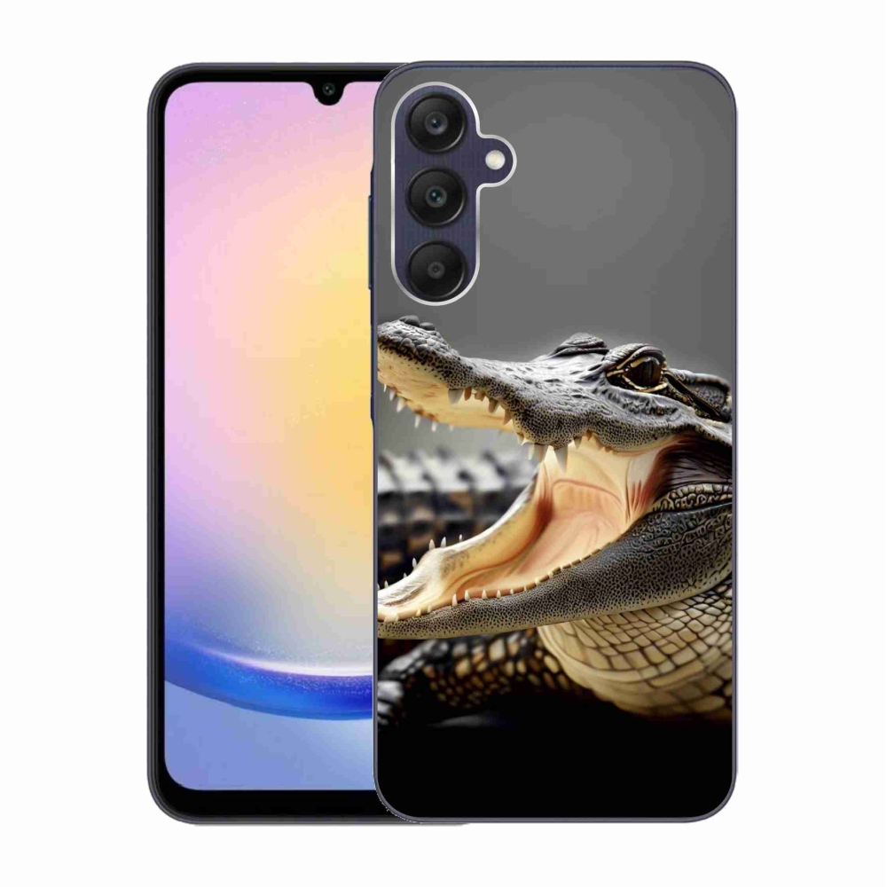 Gelový kryt mmCase na Samsung Galaxy A25 5G - krokodýl