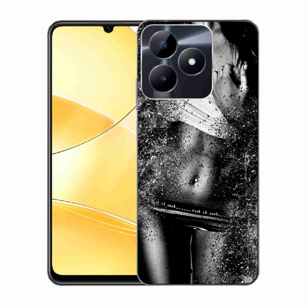Gelový kryt mmCase na Realme C51/C53 - sexy žena 1