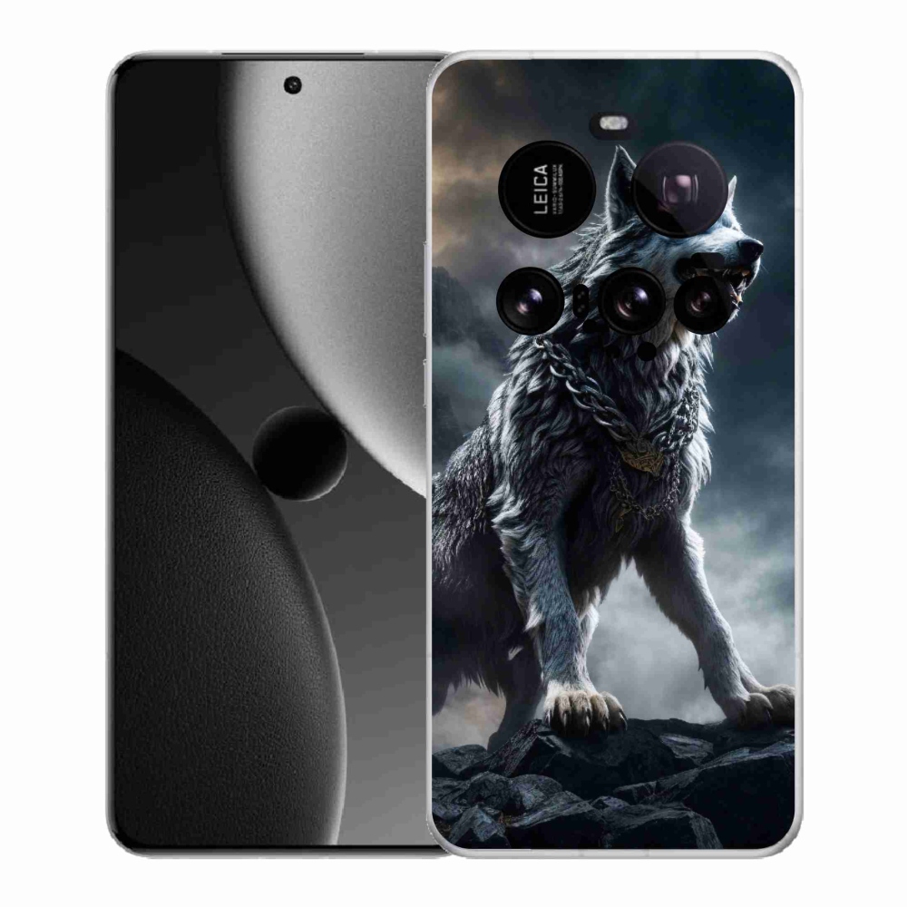 Gelový kryt mmCase na Xiaomi 15 Ultra - vlk 1