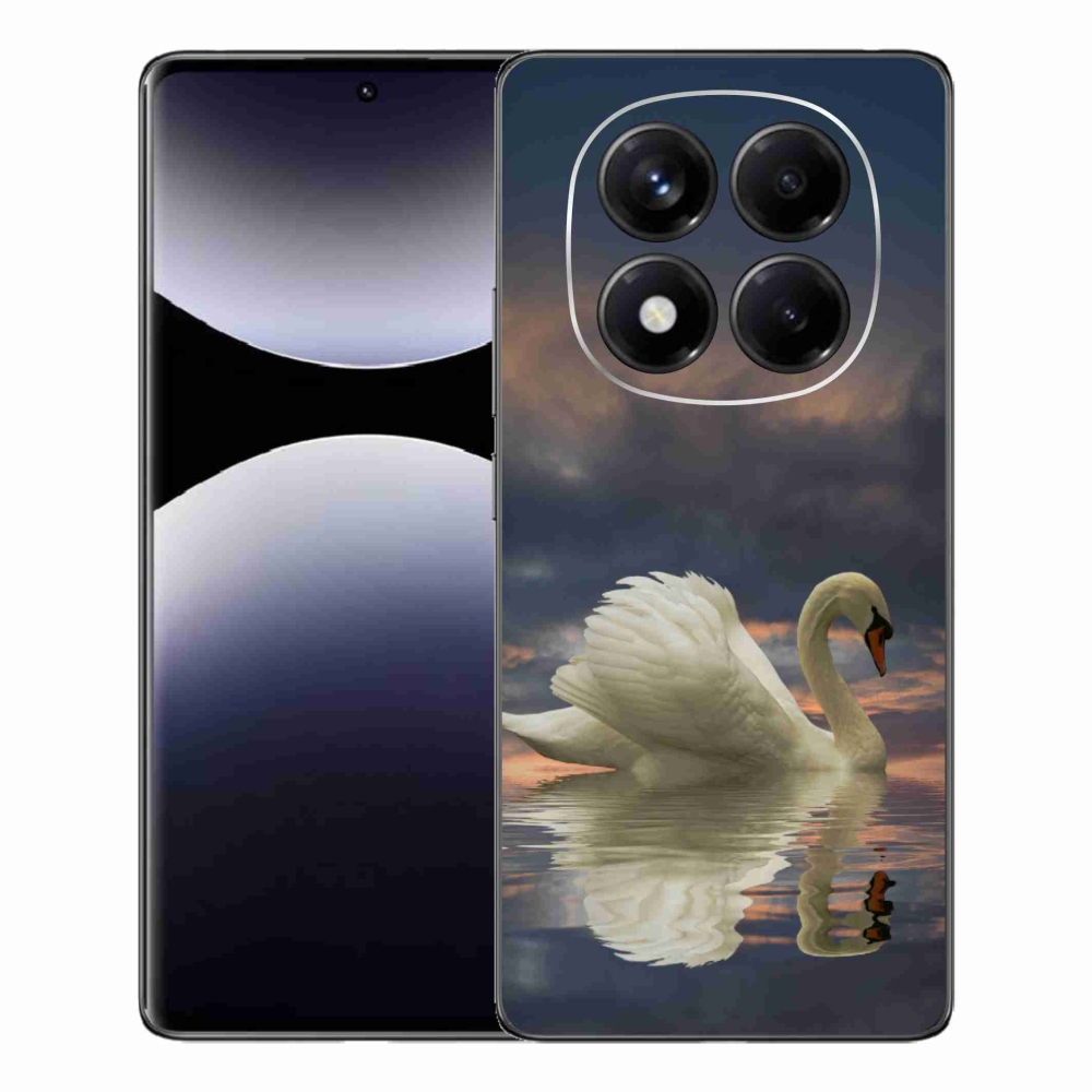 Gelový kryt mmCase na Xiaomi Redmi Note 14 Pro - labuť