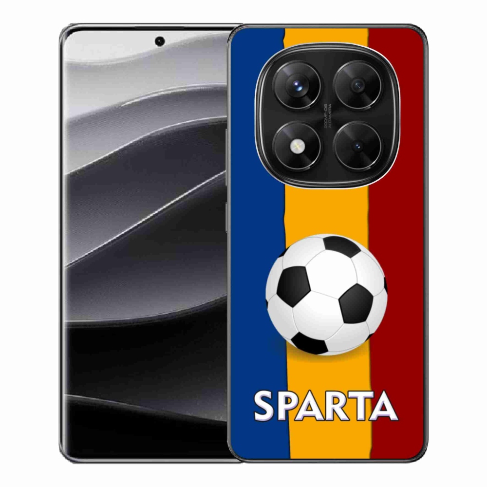 Gelový kryt mmCase na Xiaomi Redmi Note 14 Pro 5G/Poco X7 5G - fotbal 1