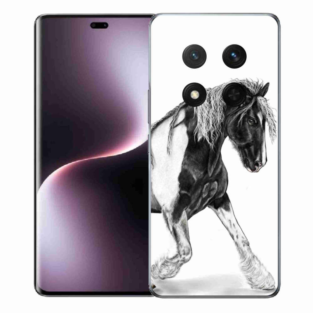 Gelový kryt mmCase na Honor Magic 7 Lite 5G - kůň