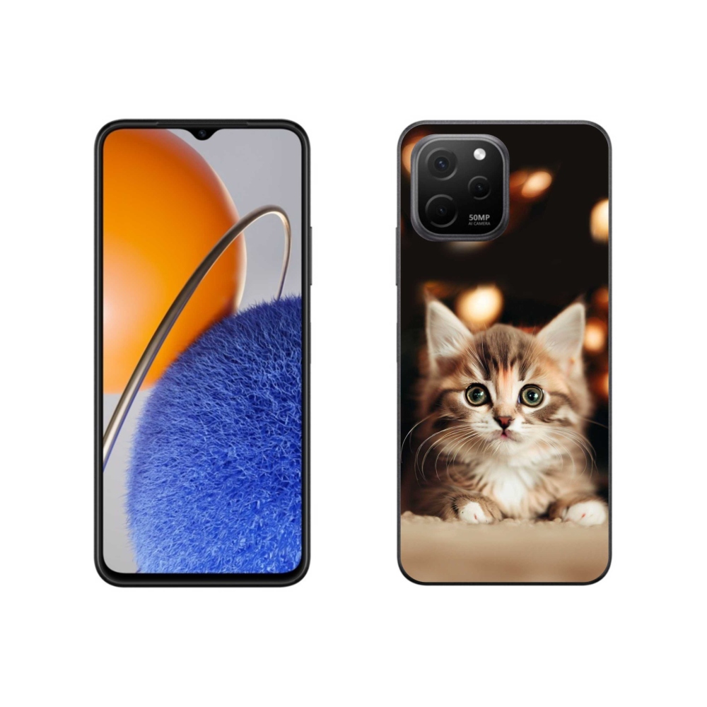 Gelový kryt mmCase na Huawei Nova Y61 - roztomilé kotě 2