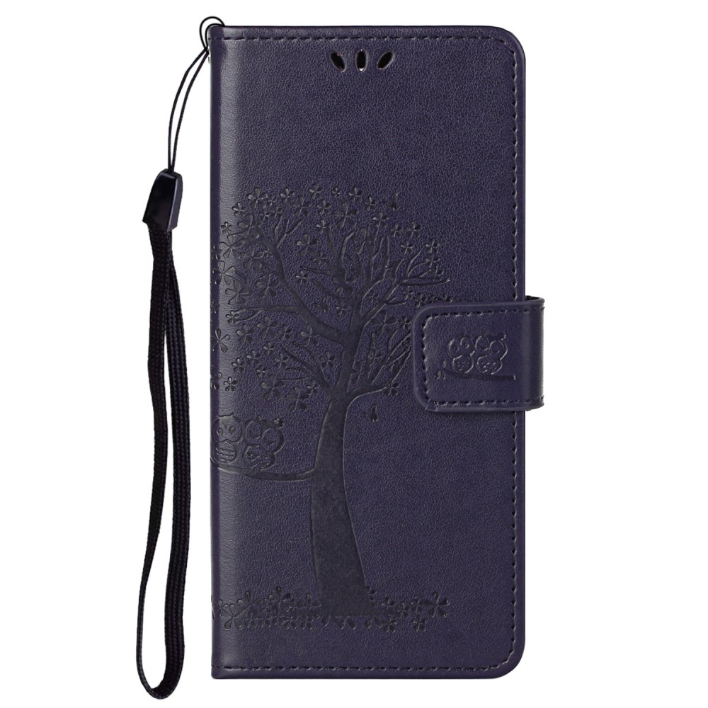 Tree knížkové pouzdro na Samsung Galaxy S24 Ultra - tmavěfialové